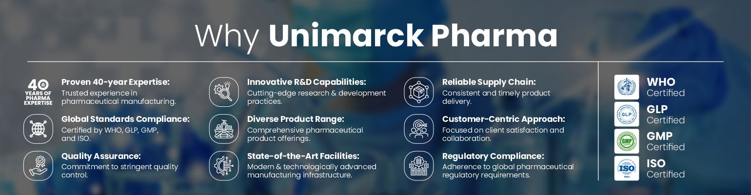 Why Choose Unimarck Pharma For Third Party Pharma Manufacturing?