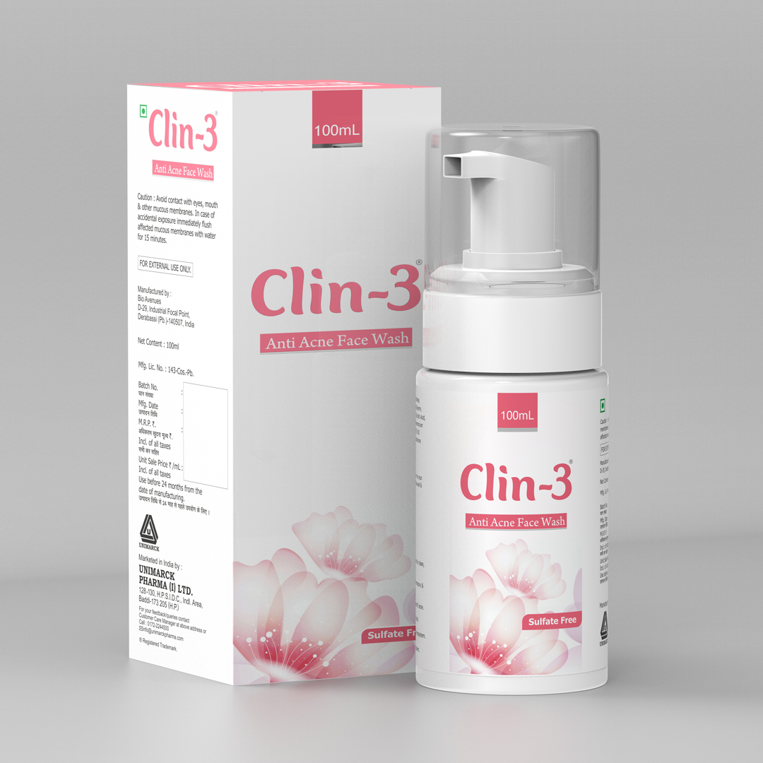 Clin 3 Facewash