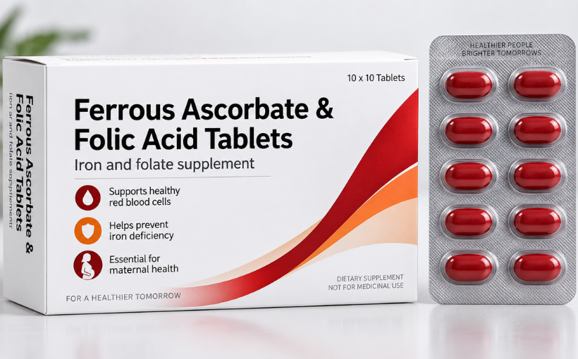 Ferrous Ascorbate Folic Acid Tablets